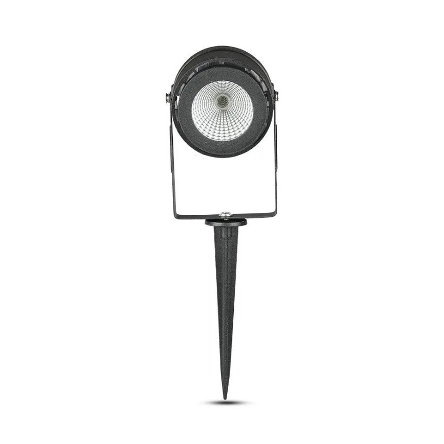 Lampada da esterno LED LED/12W/230V 3000K nero IP65