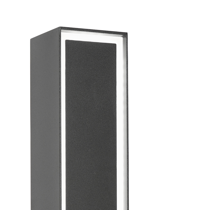 Lampada da esterno LED MODO LED/8W/230V 4000K IP54 50 cm nera