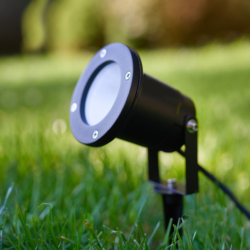 Lampada da esterno LED RGBW dimmerabile BLAKE 1xGU10/4,8W/230V IP65 + telecomando