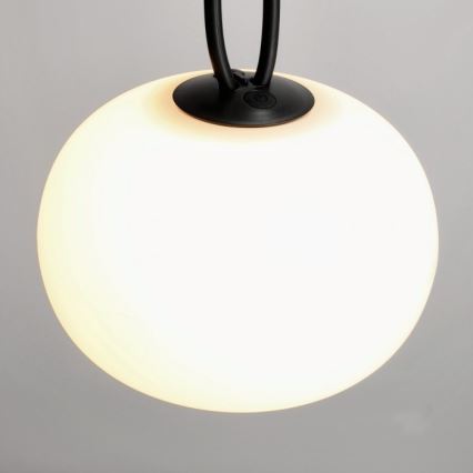 Lampada da esterno ricaricabile e dimmerabile VENEZIA LED/1,5W/5V 2500K IP54 2600 mAh nera