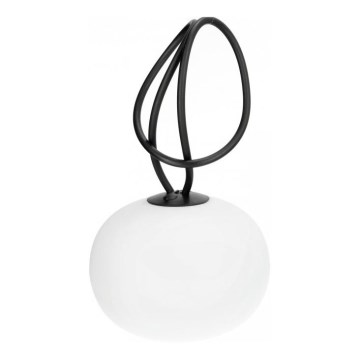 Lampada da esterno ricaricabile e dimmerabile VENEZIA LED/1,5W/5V 2500K IP54 2600 mAh nera