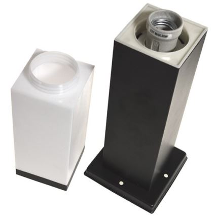 Lampada da esterno SOPPA 1xE27/60W/230V IP44 45 cm nero