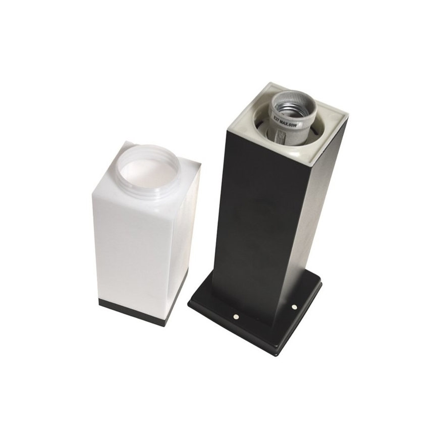 Lampada da esterno SOPPA 1xE27/60W/230V IP44 45 cm nero