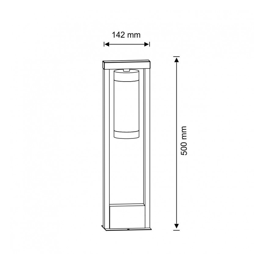 Lampada da esterno SPECTRA 1xE27/10W/230V IP44 50 cm