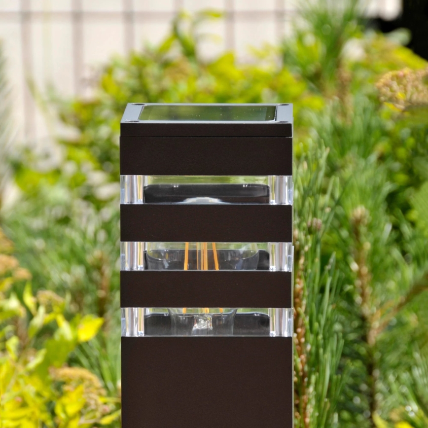 Lampada da esterno TEKSAS 1xE27/12W/230V IP44 44 cm grafite