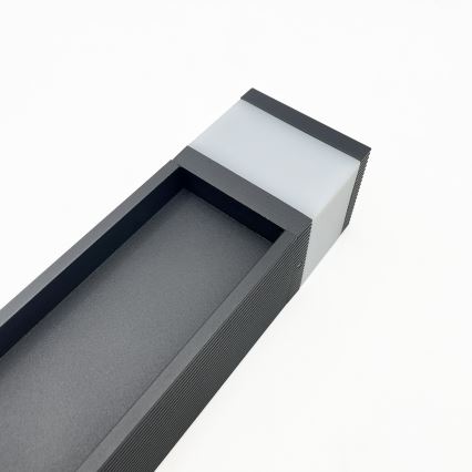Lampada da esterno VESPER 1x G9/5W/230V IP44 80 cm nera