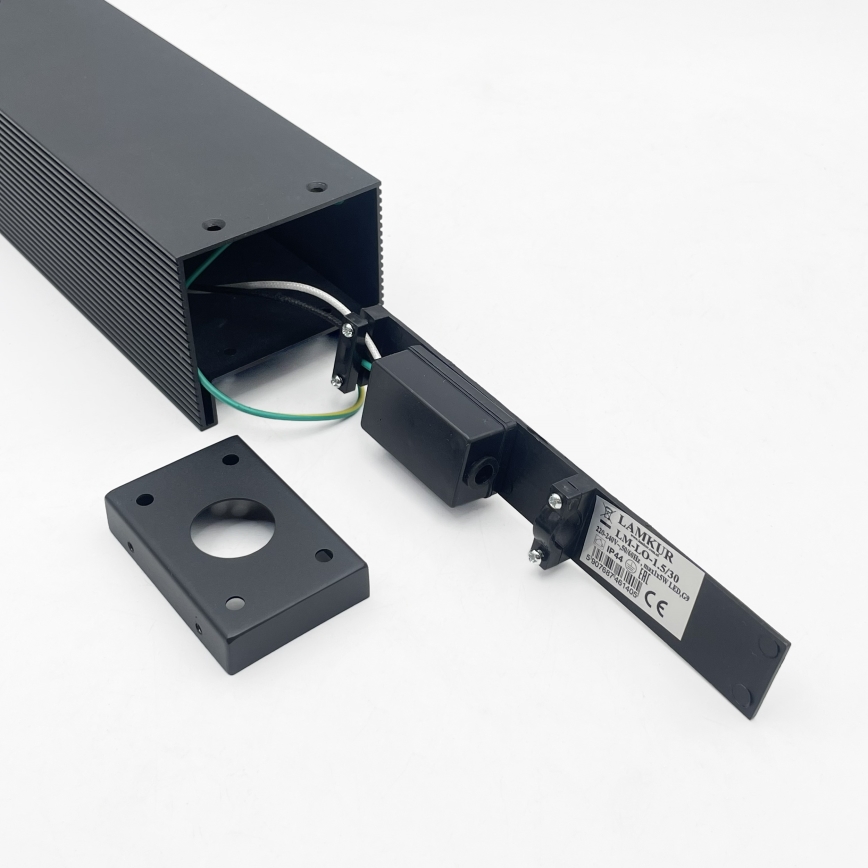 Lampada da esterno VESPER 1xG9/5W/230V IP44 30 cm nera
