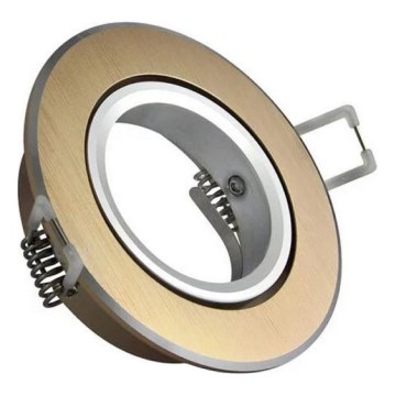 Lampada da incasso EAST OPAL 1xGU10/8W/230V diametro 8,5 cm oro