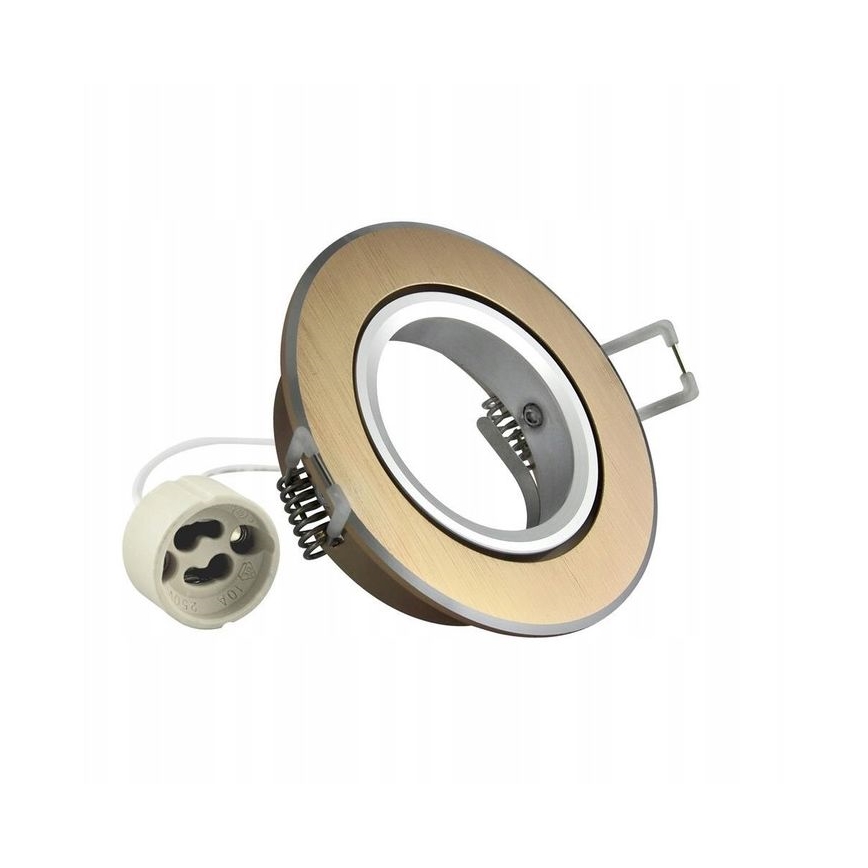 Lampada da incasso EAST OPAL 1xGU10/8W/230V diametro 8,5 cm oro