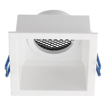 Lampada da incasso GU10 9x9 cm bianco