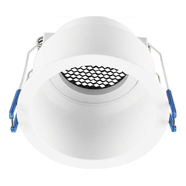 Lampada da incasso GU10 diametro 9 cm bianco