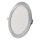 Lampada da incasso LED NEXXO LED/18W/230V 3000/3500/4000K, argento, Ø 22,5 cm