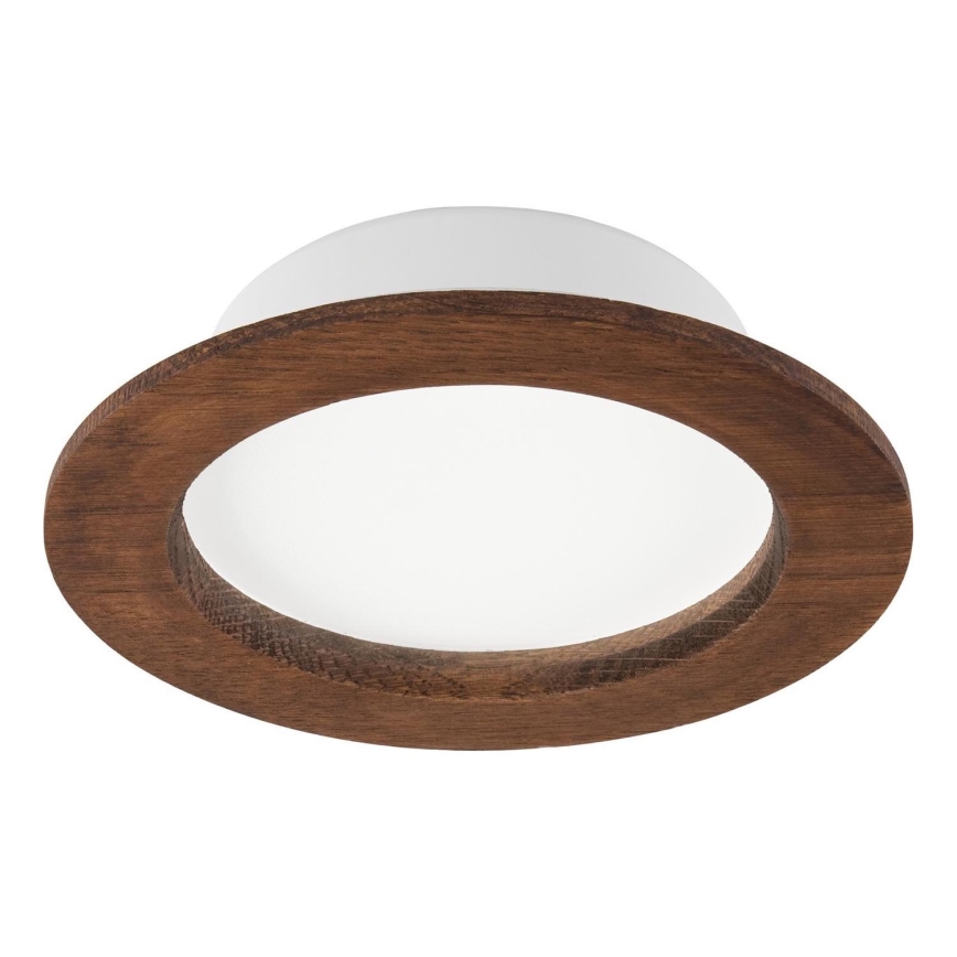 Lampada da incasso LED WOODY SPOT LED/12,5W/230V 3000K ciliegio Ø 16 cm