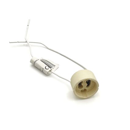 Lampada da incasso TOBBY 1xG9/20W/230V 11,5x11,5 cm quercia/nero