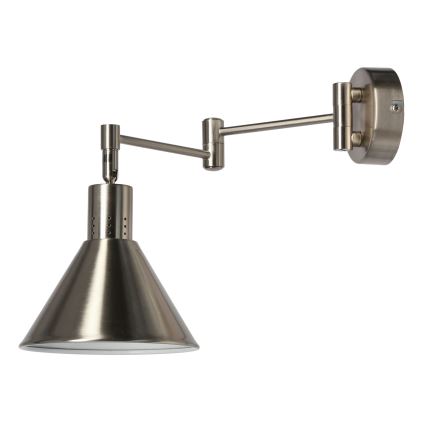 Lampada da muro COPENHAGEN 1xE14/40W/230V cromo opaco