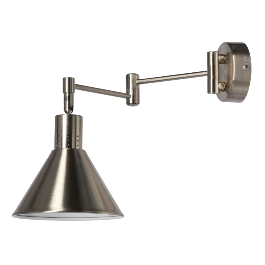 Lampada da muro COPENHAGEN 1xE14/40W/230V cromo opaco