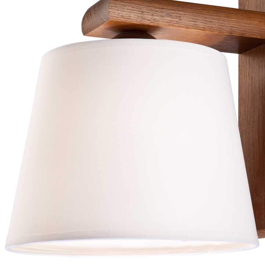Lampada da parete 1xE27/60W/230V rovere