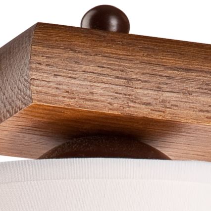 Lampada da parete 1xE27/60W/230V rovere