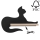 Lampada da parete a LED per bambini con mensola BLACK CAT LED/5W/230V