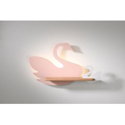 Lampada da parete a LED per bambini con mensola SWAN LED/5W/230V