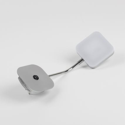 Lampada da parete a spina LED/3,2W/230V cromo lucido