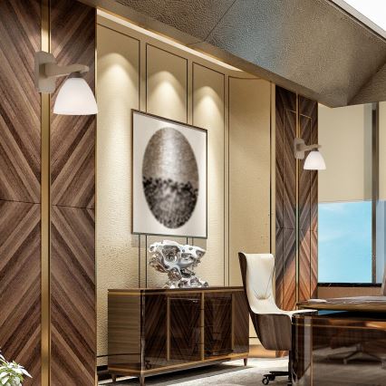 Lampada da parete ADRIANO 1xE27/60W/230V faggio