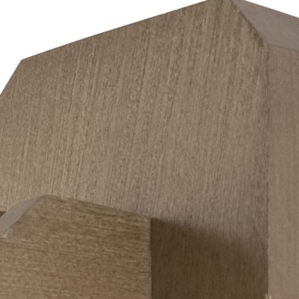 Lampada da parete ADRIANO 1xE27/60W/230V faggio