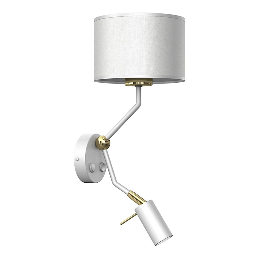 Lampada da parete ALBION 1xE27/40W/230V + 1xGU10/MR11/7W