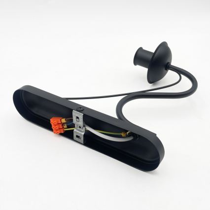 Lampada da parete ANTON 1xE14/60W/230V nera