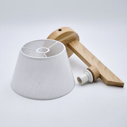 Lampada da parete ANTONIO 1xE14/40W/230V rovere