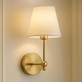 Lampada da parete ASPARAGUS 1xE27/40W/230V dorata/crema