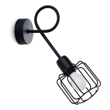 Lampada da parete BELUCI 1xE14/40W/230V nero