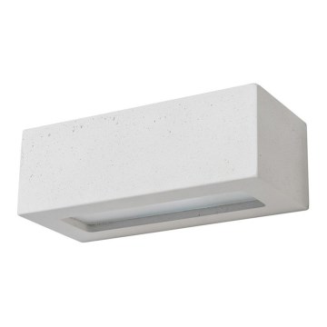 Lampada da parete BLOCK 1xE27/40W/230V cemento
