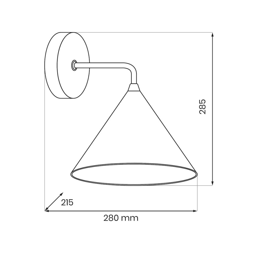 Lampada da parete CAPITAL 1xGX53/15W/230V verde