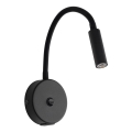 Lampada da parete con USB port LAGOS 1xG9/3W/5V 4000K nero