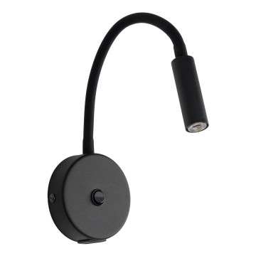 Lampada da parete con USB port LAGOS 1xG9/3W/5V 4000K nero