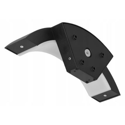 Lampada da parete per esterni con sensore di movimento, LED/10W/230V, IP54, nera