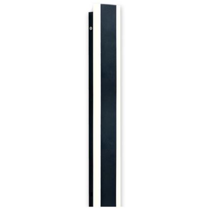 Lampada da parete esterna a LED MIRANA S, 8 W, 230 V, 4000 K, IP44, 30 cm, nera