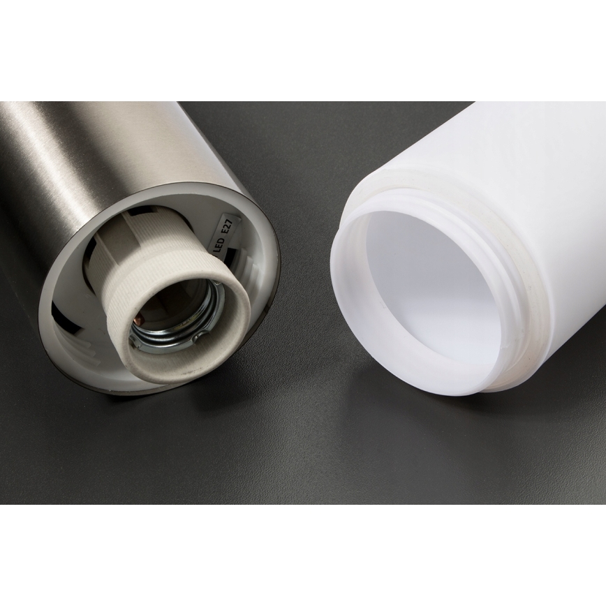 Applique da esterno dimmerabile a LED LIVIA 1xE27/6W/230V 2700-6500K Wi-Fi IP44 argento