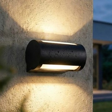 Lampada da parete esterna LED/13W/230V IP65 nera