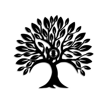 Lampada da parete HEART TREE 1xE27/40W/230V nera