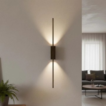 Lampada da parete LED AISHA 12W/230V 4000K nera