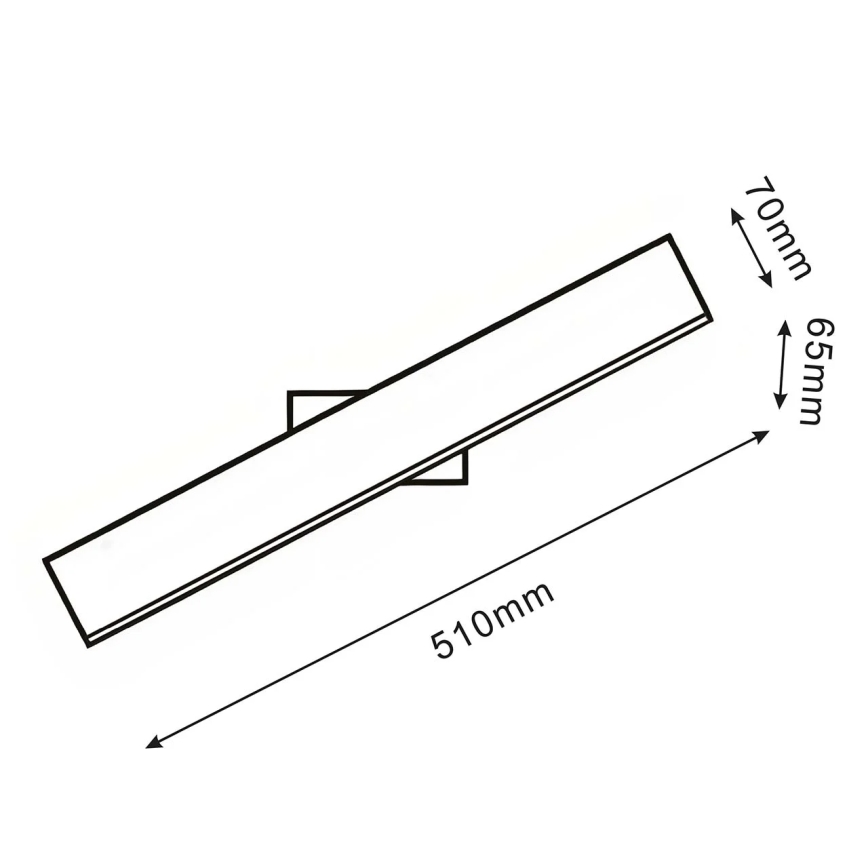 Lampada da parete LED BERNADETTA LED/10W/230V 4000K bianca
