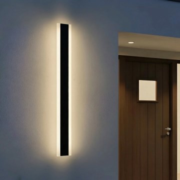 Lampada da parete LED da esterno MIRANA S LED/25W/230V 4000K IP44 120 cm nera
