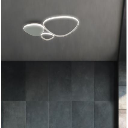 Lampada da parete LED HELIX LED/33W/230V grigia
