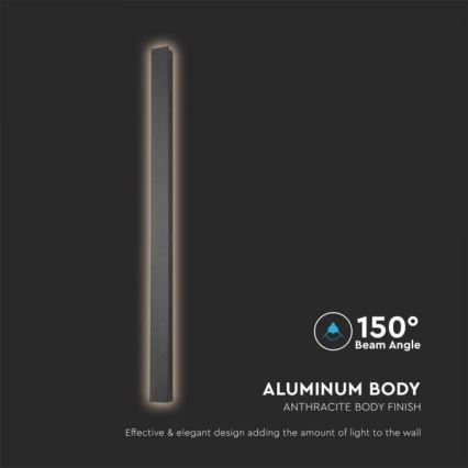 Lampada da parete LED per esterni LED/10W/230V 4000K IP65 51 cm antracite