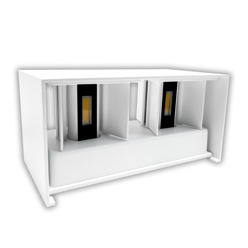 Lampada da parete LED per esterni LED/24W/230V 3000K IP65 bianco