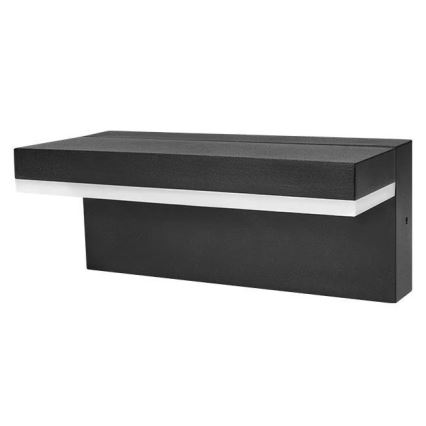 Lampada da parete LED per esterni LED/9W/230V 4000K IP44 nera