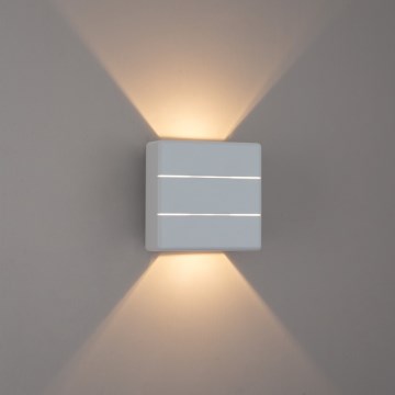 Lampada da parete LED per esterni LUXLINE 6W/230V 3000K IP54 bianca