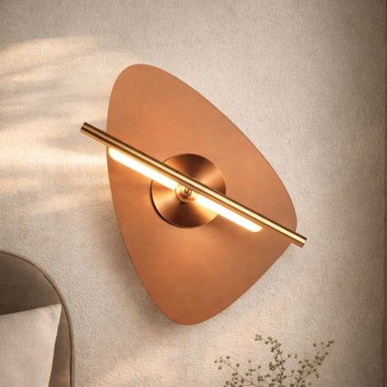 Lampada da parete LED RELAX LED/5W/230V oro/marrone fumé